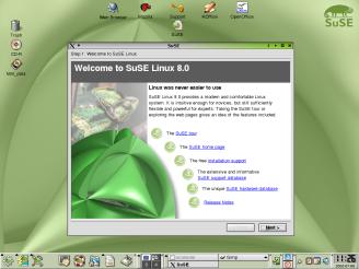 SuSE Screenshot