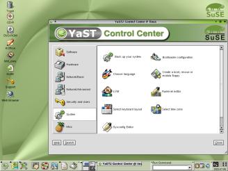 SuSE Screenshot