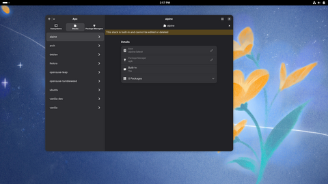 The graphical APX utility